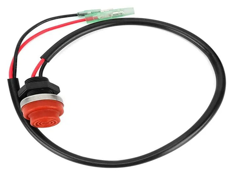 YAMAHA marine outboard engine emergency stop switch with rope lanyard