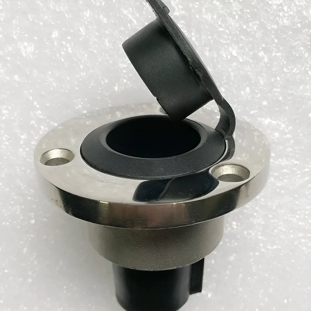 Yacht anchor light socket with stainless steel pole and ABS housing