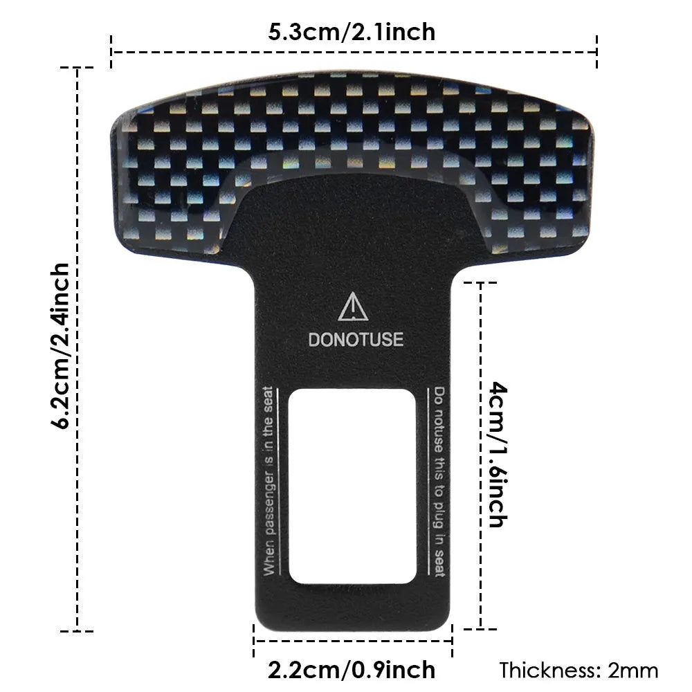 Aluminium alloy key chain bottle opener with lock tongue buckle in frosted carbon fibre finish.