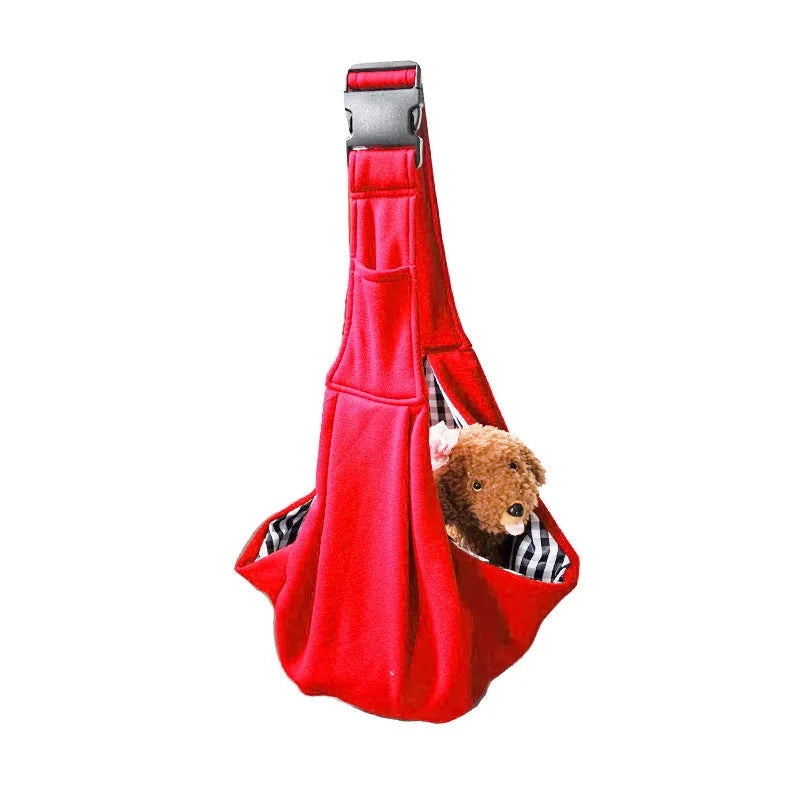 Adjustable shoulder strap pet carrier bag for small dogs in various colours