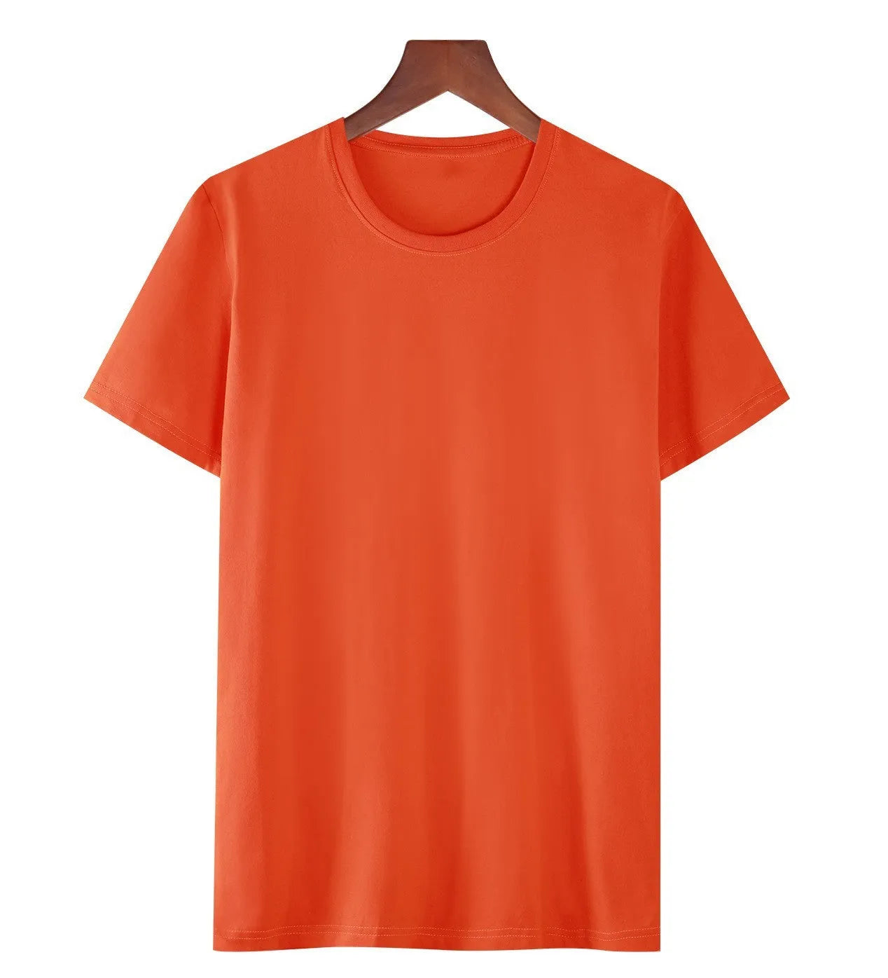 Men's loose fit cotton T-shirt with printed design shown in multiple colour options