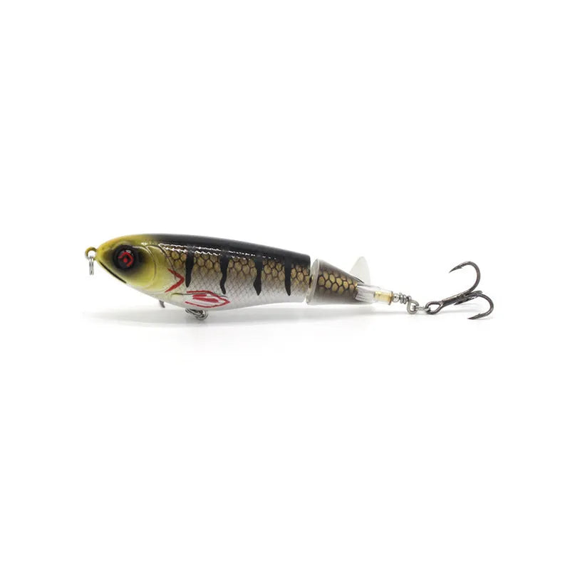 7.5cm long bionic fishing lure for predator species like perch and pike.