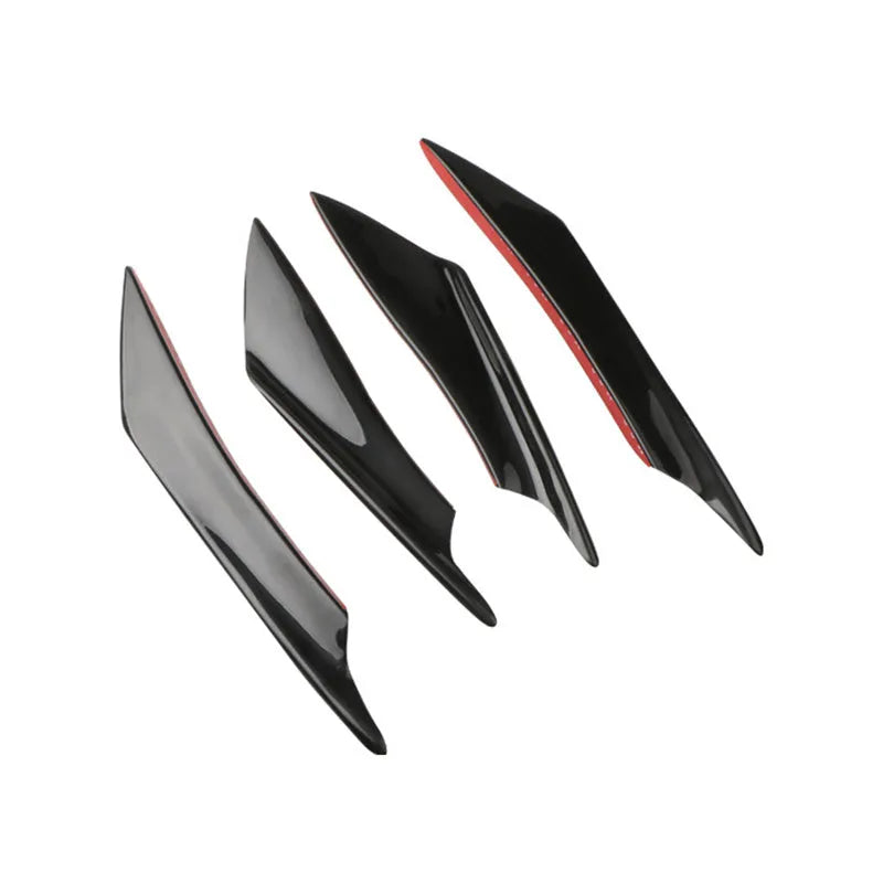 Carbon fibre pattern ABS bumper air knife set for automotive bumper installation