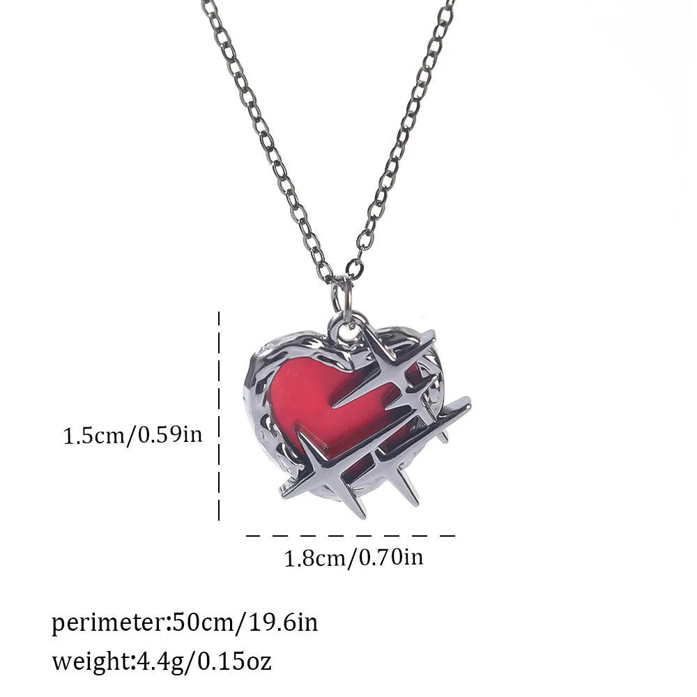 Halloween necklace with electroplated zinc alloy pendant showing spider, bat, and gothic designs on regular chain