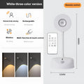 Geometric rechargeable wall lamp spotlight with wireless installation
