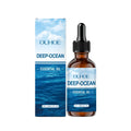 30ml glass bottle of clear essential oil with grape seed oil and vitamin E.