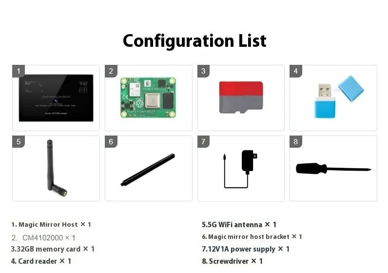 13.3-inch integrated computer voice assistant with CM4 main control touch display unit