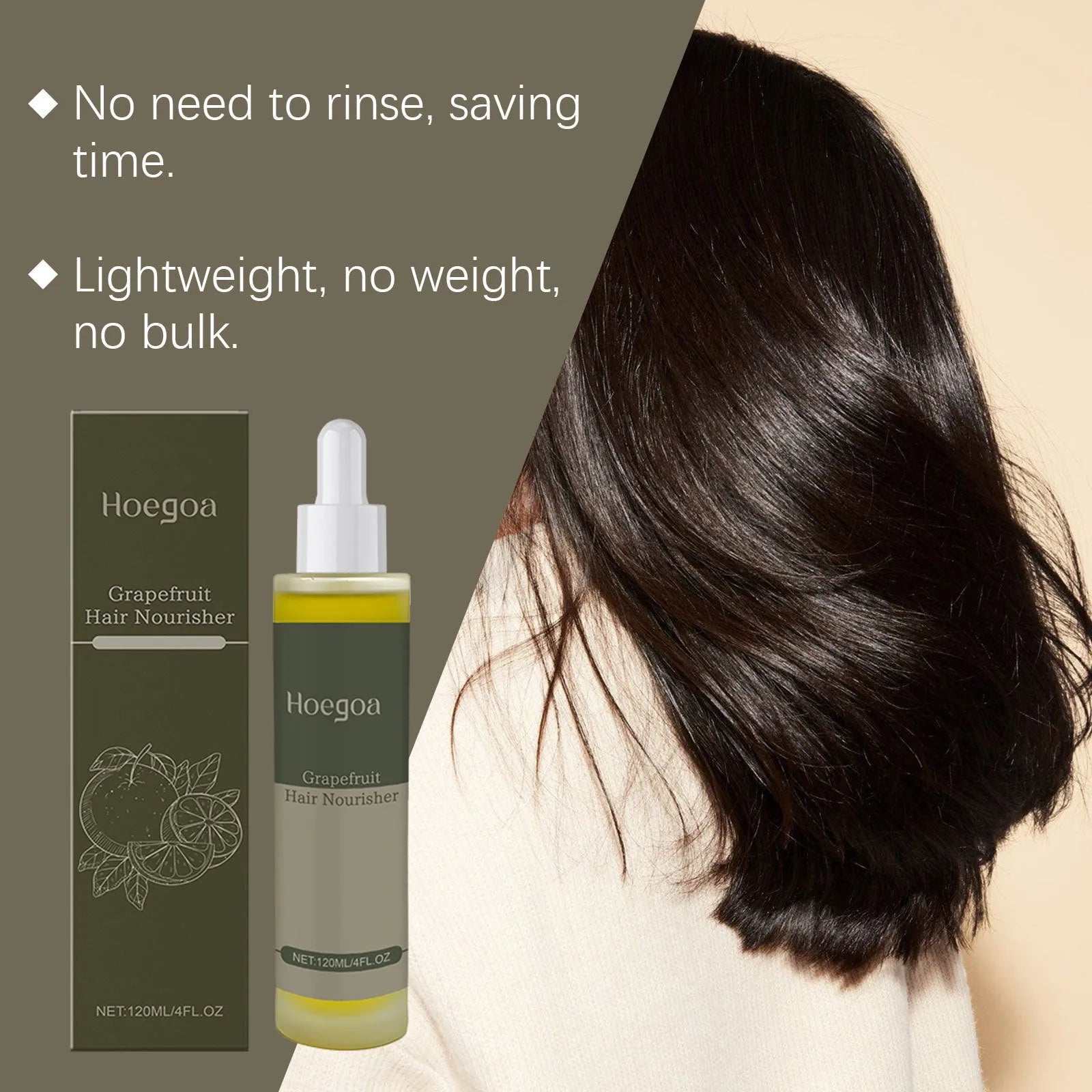 120ml tube of grapefruit hair conditioner with ginger and rosemary oils