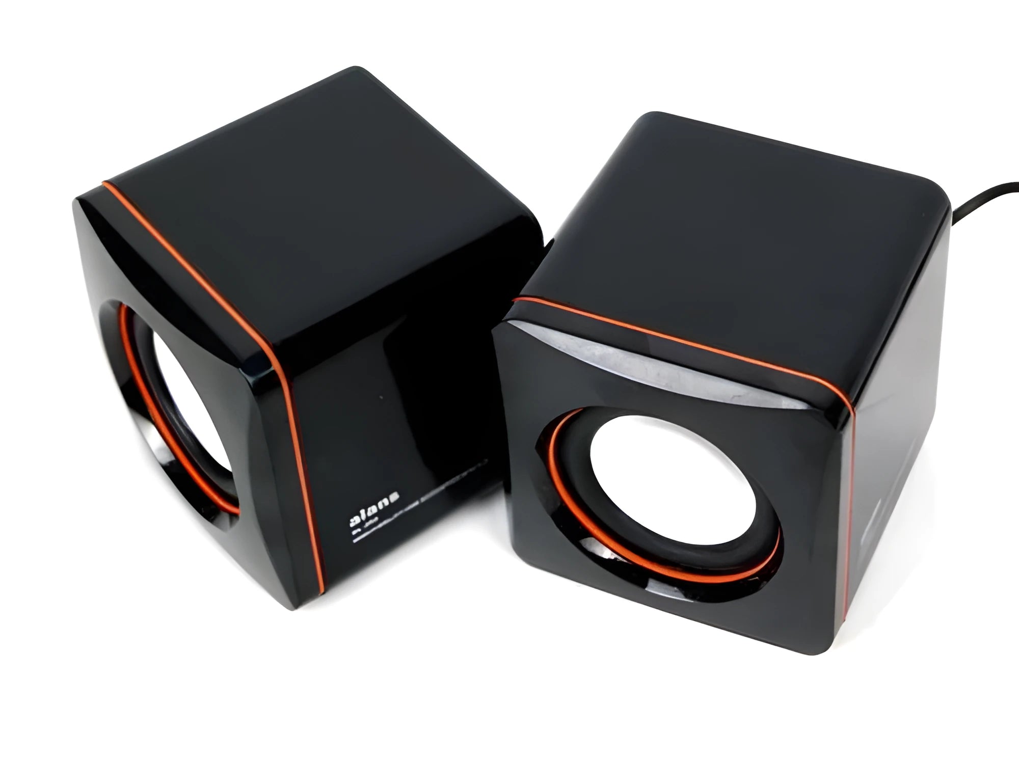 Black square USB desktop speaker for 700B computer model