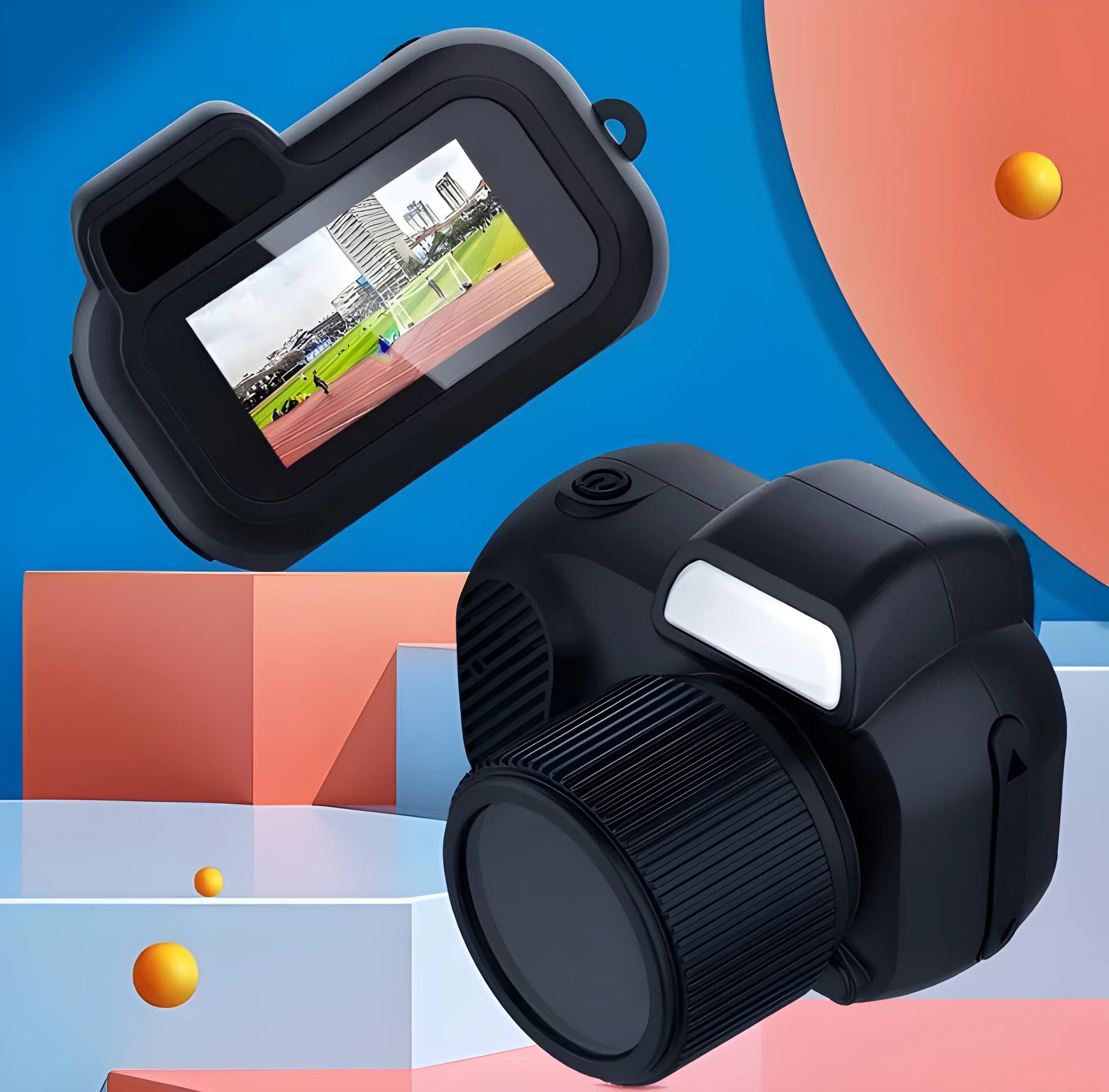 Black Y3000 HD outdoor sports camera with 0.96-inch display screen.