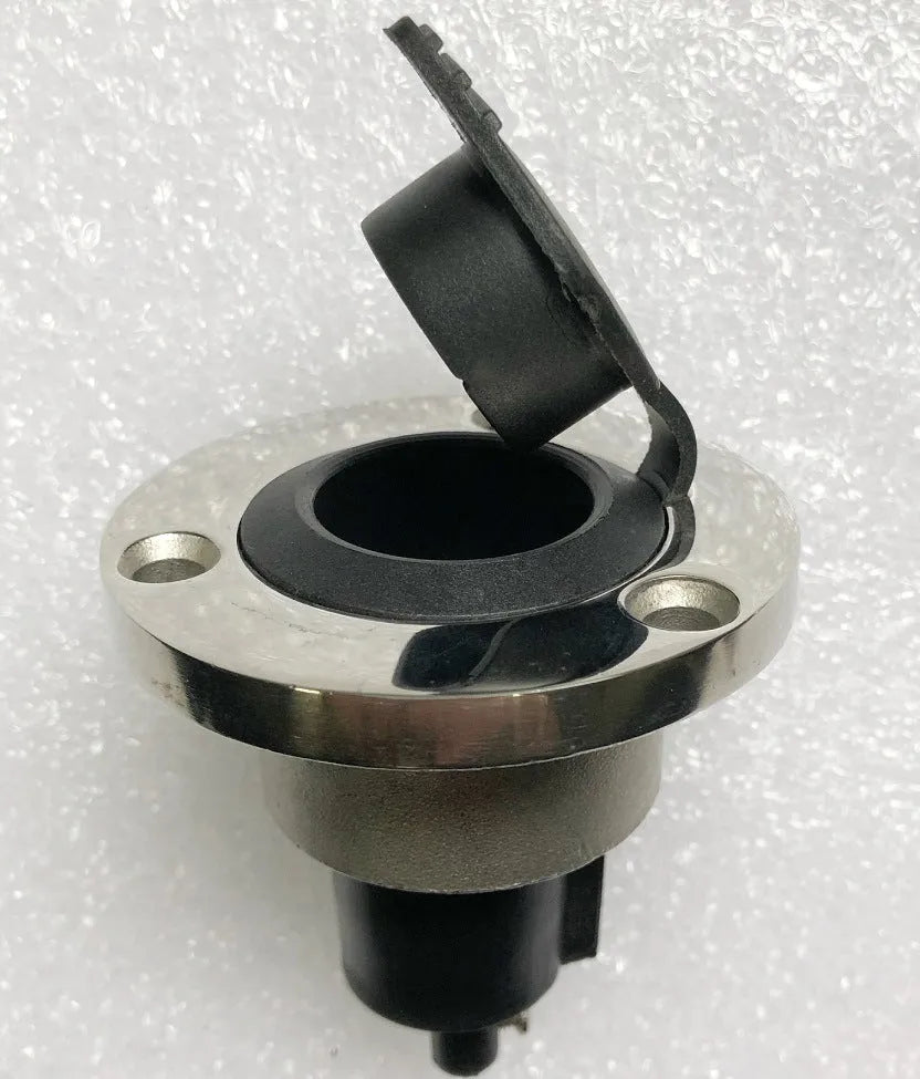 Yacht anchor light socket with stainless steel pole and ABS housing