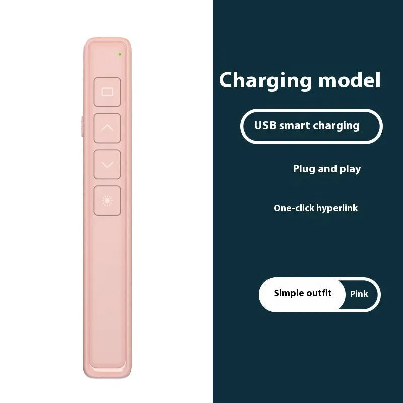 Whiteboard remote control pen PPT flip multimedia body in black white or pink for B1 B3 B6 models