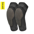 X-ray diffraction ski protective gear showing hip pads and knee pads with sizing options