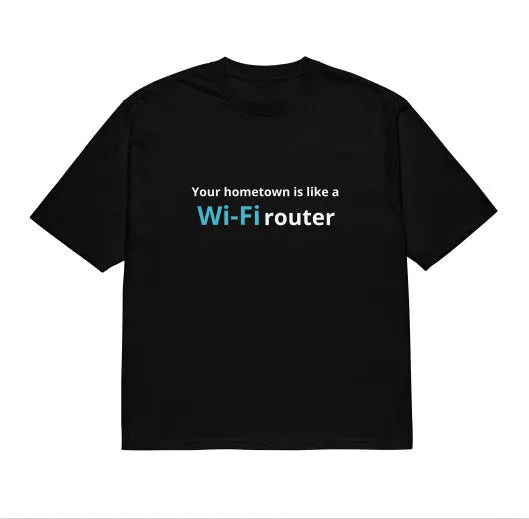 Men's black t-shirt with 3D cartoon print, loose fit short sleeves, round neck