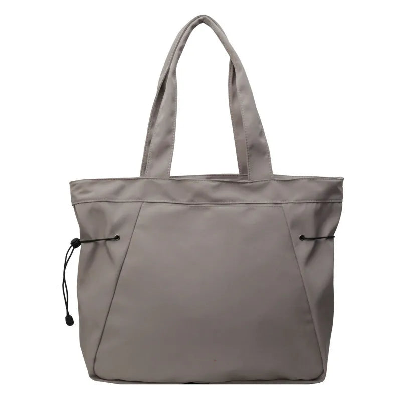 Foldable Oxford cloth commuter shoulder tote bag in street trend styling