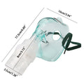 Clear silicone mask aid insert for disposable face masks on white background