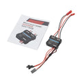 G500 model 40A miniature brushed electronic speed controller for 1/16 and 1/18 scale RC cars.