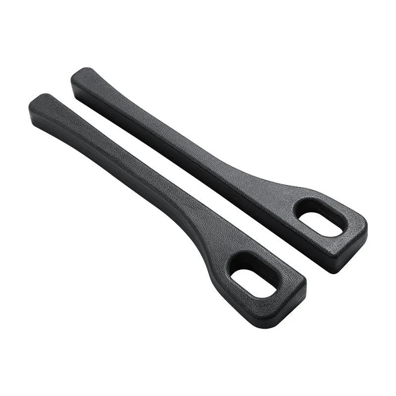 Flexible polyurethane car seat gap filler strip in multiple colours including black and beige.