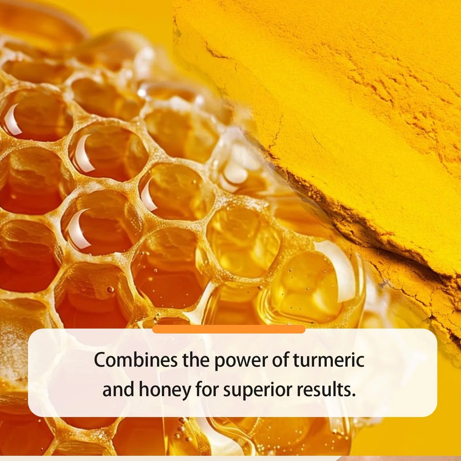 30ml bottle of turmeric honey essential oil for facial beauty makeup in neutral packaging