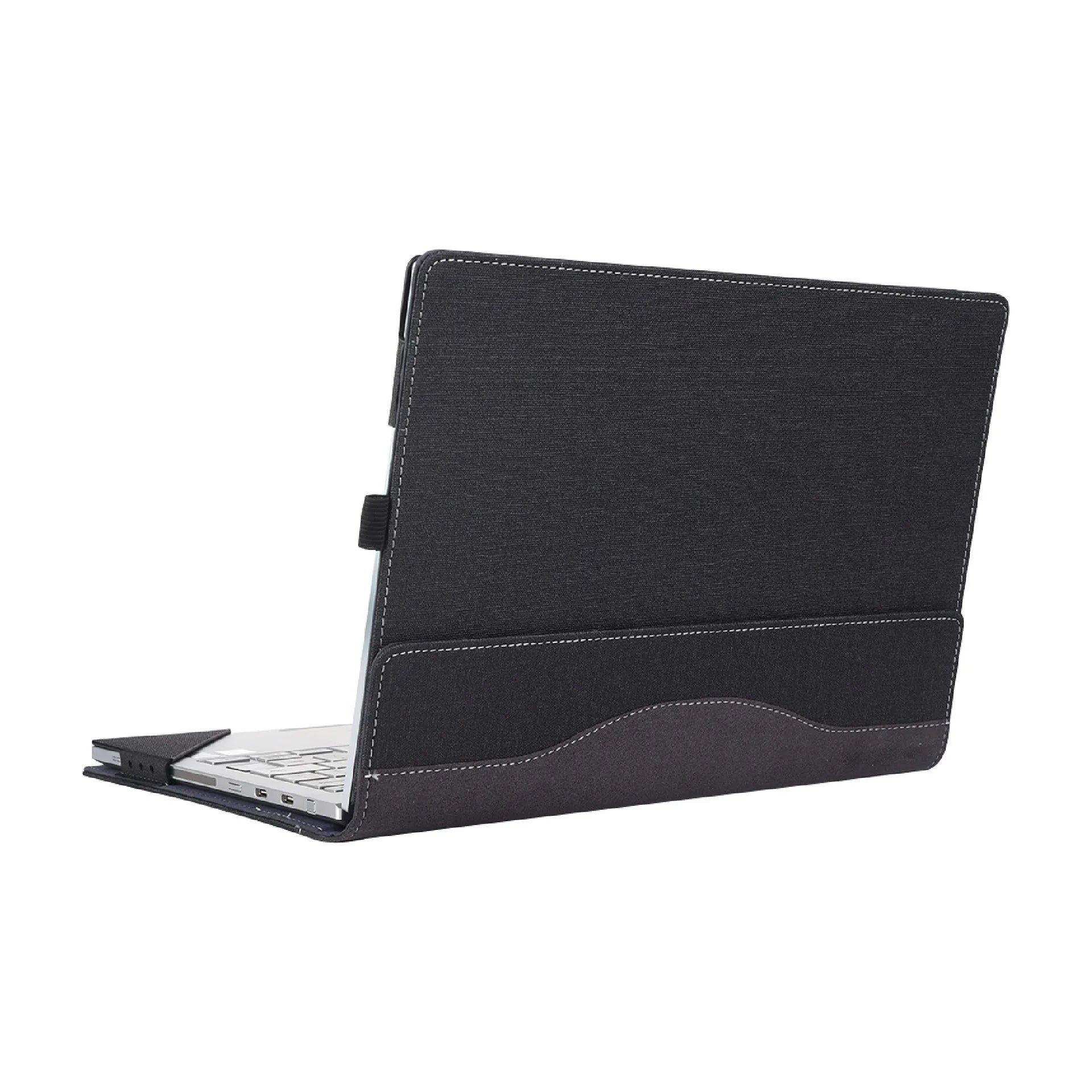 Black imitation leather protective sleeve for Microsoft Laptop6 laptop with Chinese design