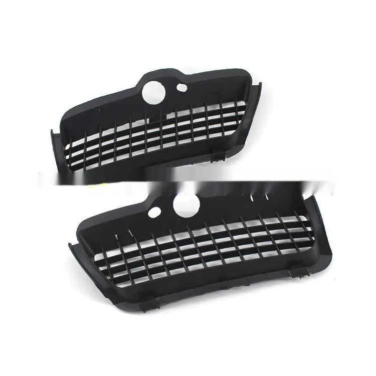 Black ABS plastic fog lamp cover pair for Volkswagen Golf 3 front bumper.