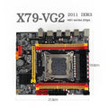 X79-VG2 desktop motherboard with LGA 2011 CPU socket and expansion slots