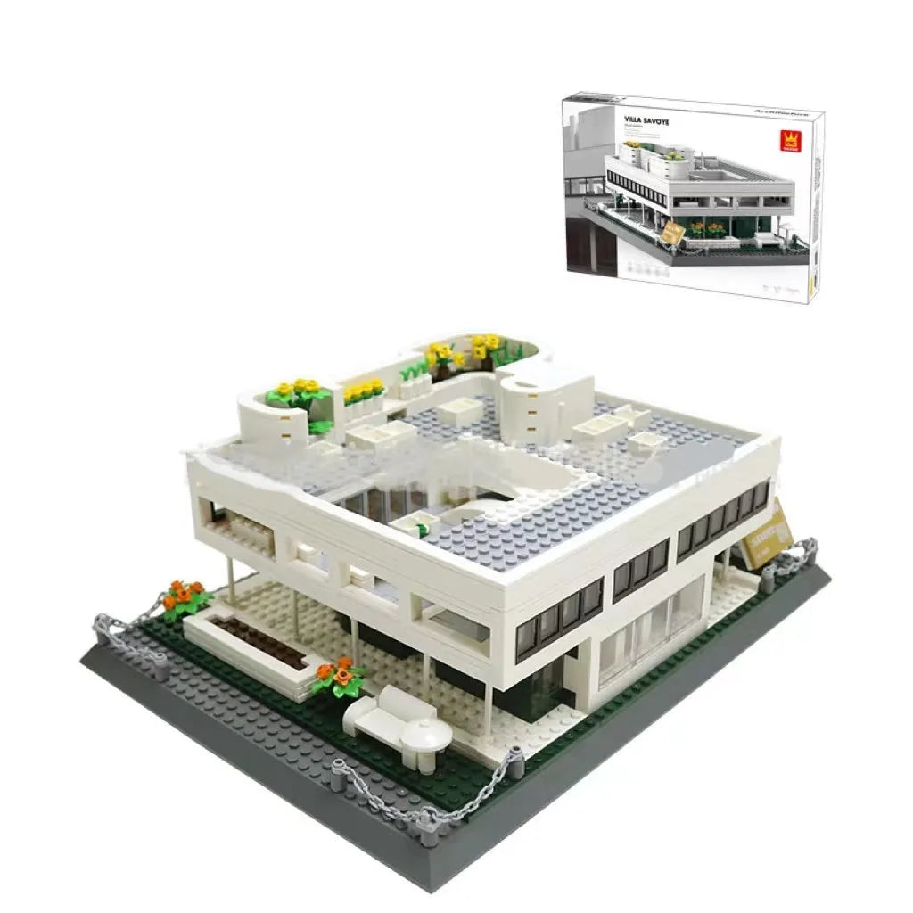 Wange small particle building blocks set with over 800 pieces for world landmark model construction