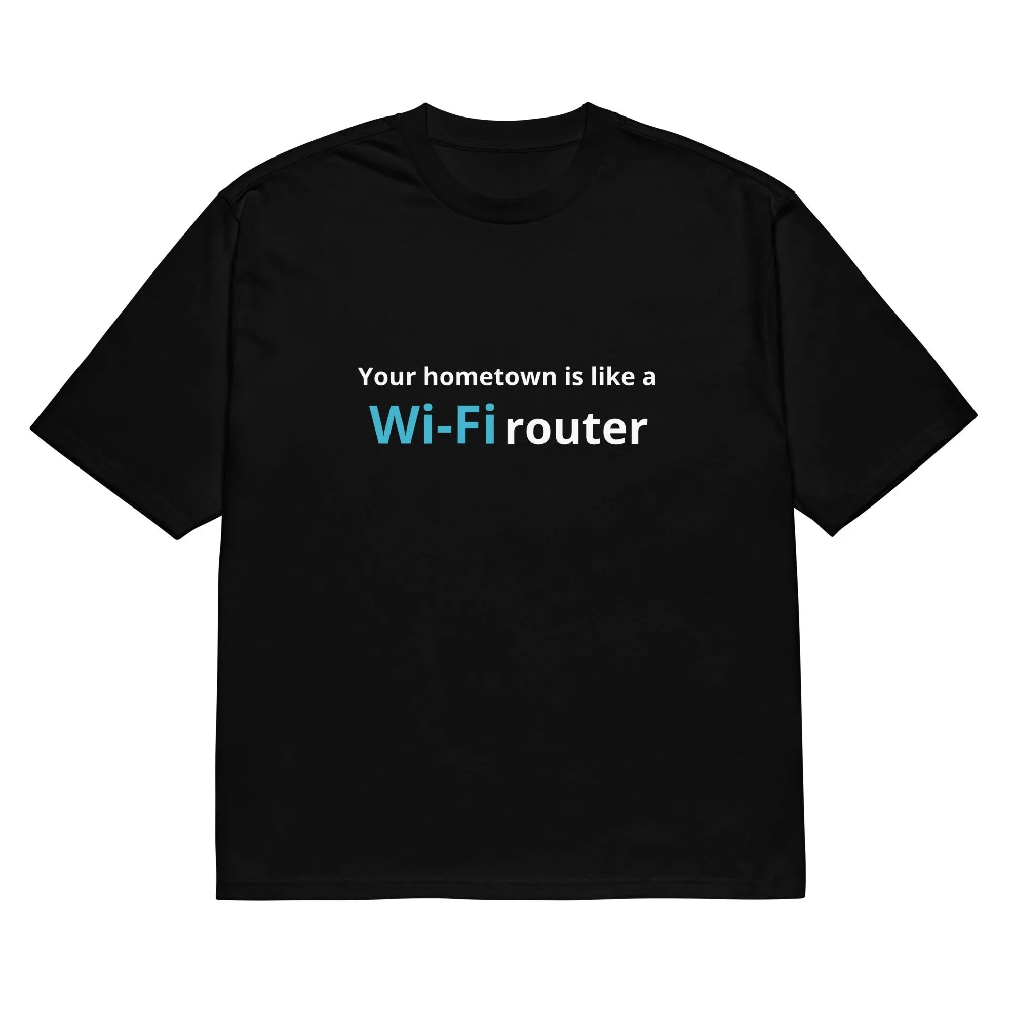Men's black t-shirt with 3D cartoon print, loose fit short sleeves, round neck