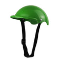 Small S size plastic pet helmet for dogs and cats in pink, black, yellow, or green colours