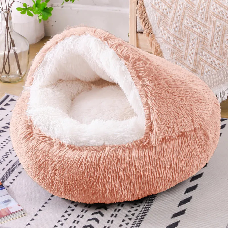 Waterproof cloth dog kennel with semi-surrounded warm room design in multiple colour options