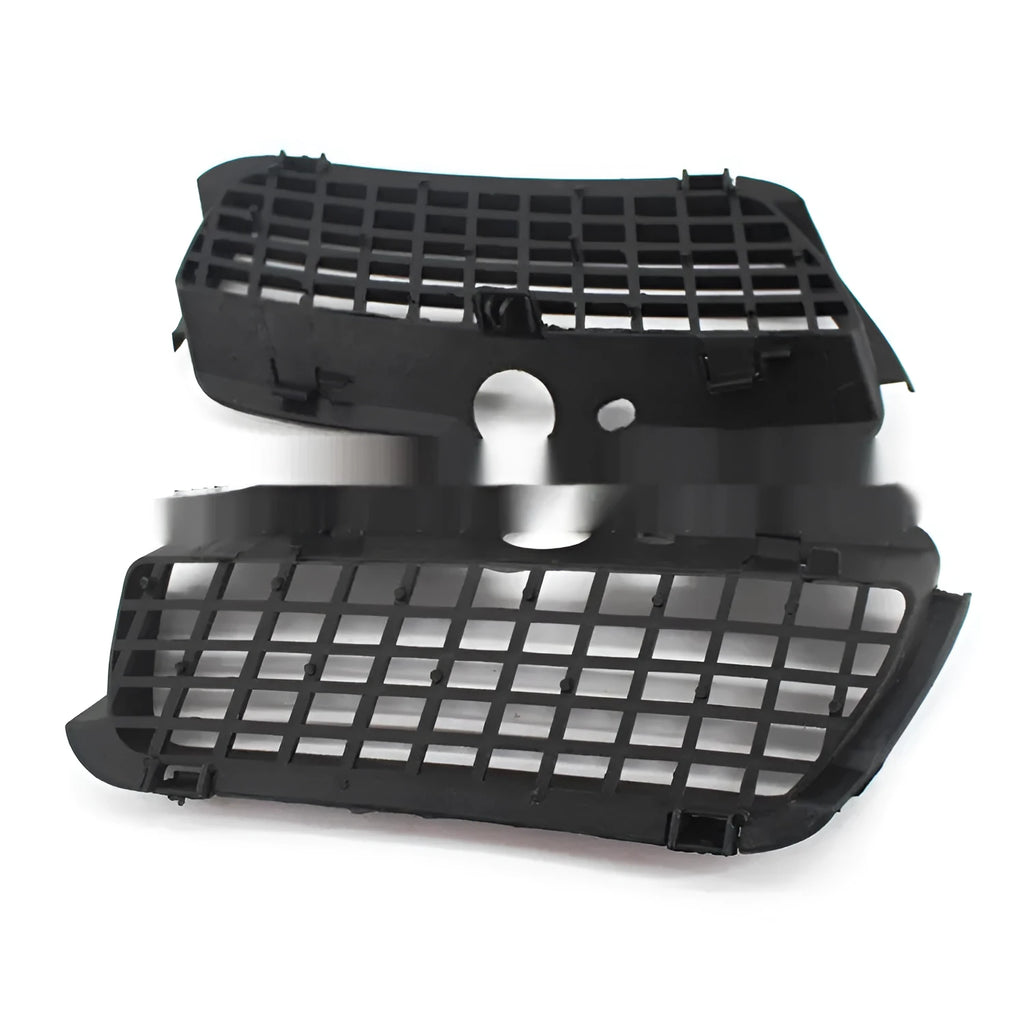 Black ABS plastic fog lamp cover pair for Volkswagen Golf 3 front bumper.