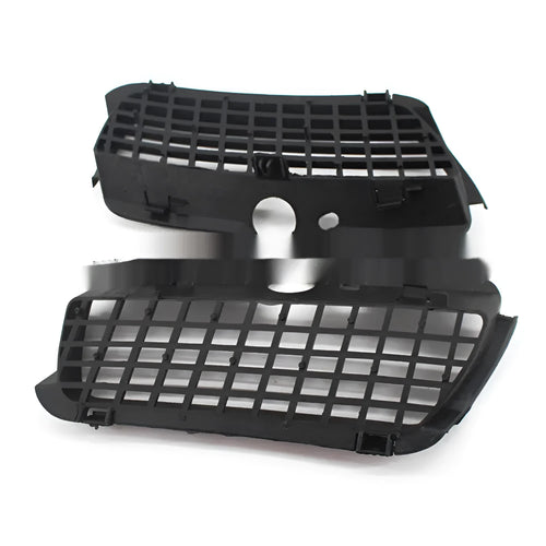Black ABS plastic fog lamp cover pair for Volkswagen Golf 3 front bumper.