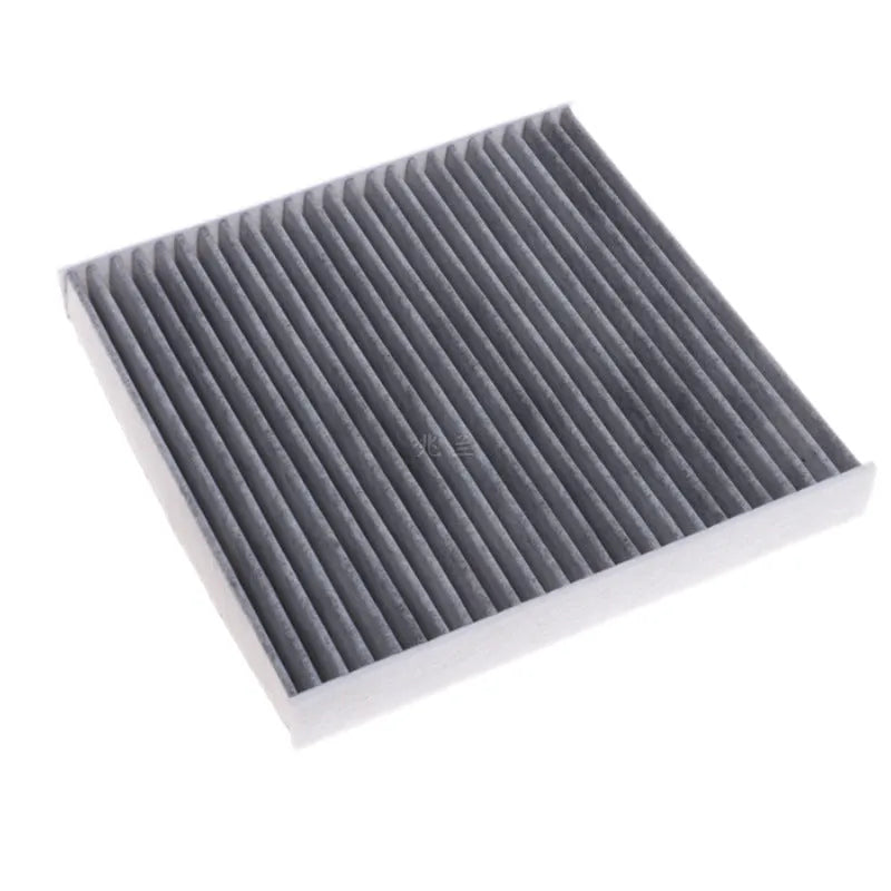 Geely car air conditioning filter element with grid measuring 215x210x30mm