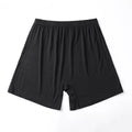 Men's solid colour boxer shorts in modal fabric with high waist design