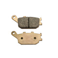 A single set of rear brake pads for Honda CBR954RR motorcycle.