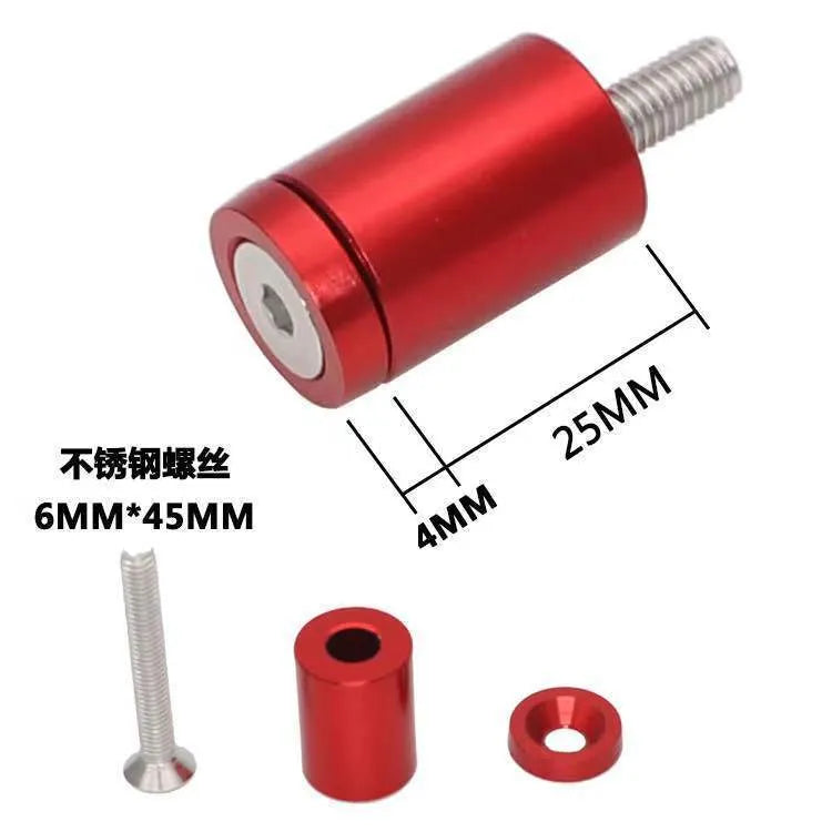 Aluminium machine cover shim pack with screws, nuts and washers for 6mm and 8mm automotive apertures