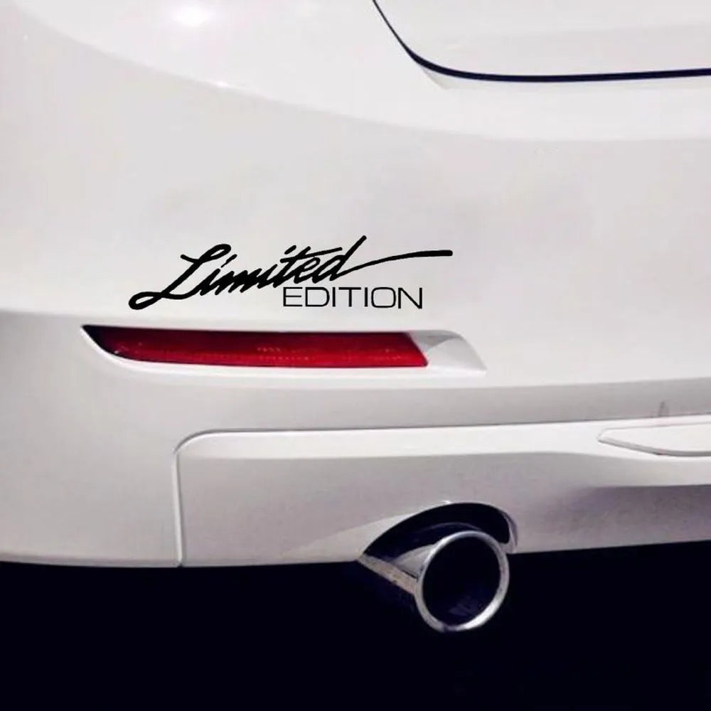 Reflective British style bumper sticker measuring 16cm by 3.8cm in plastic material