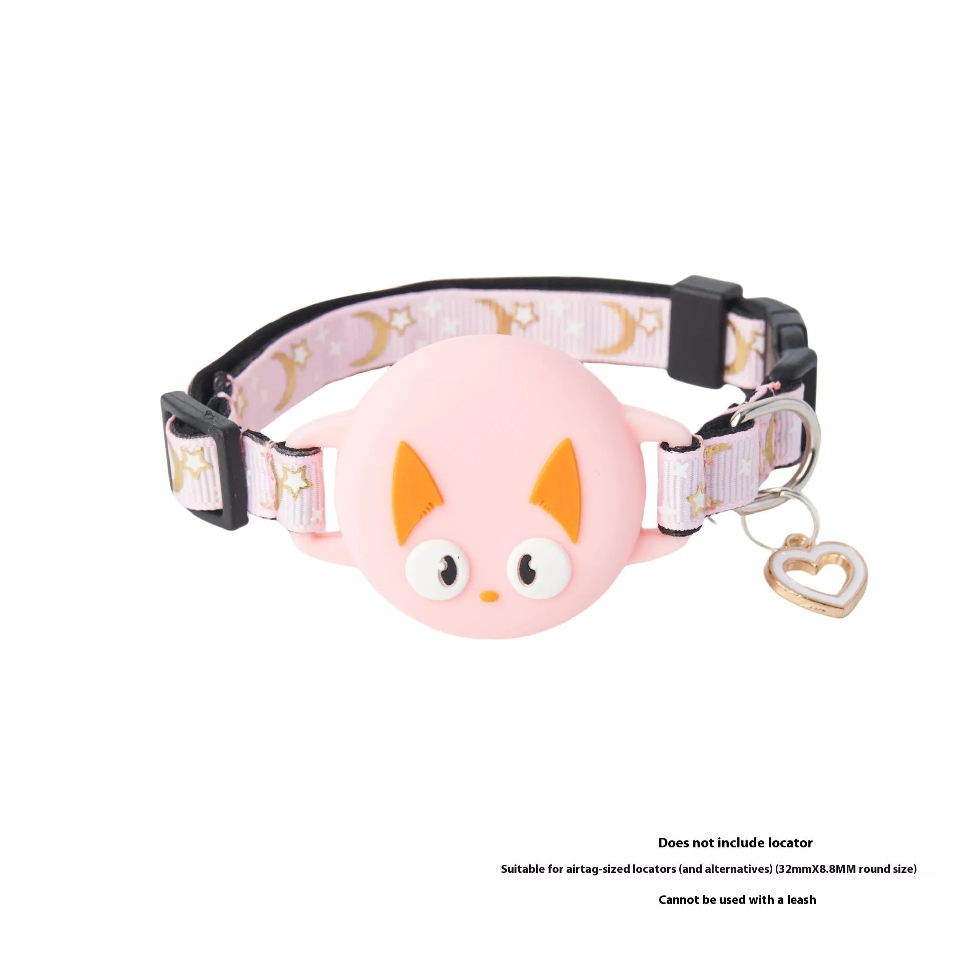 Apple AirTag protective case for pet collar attachment in adjustable sizes and multiple colours