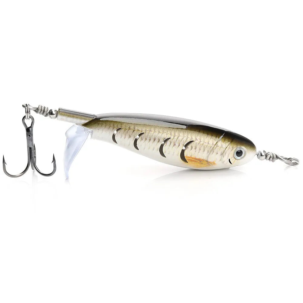 7.5cm long bionic fishing lure for predator species like perch and pike.