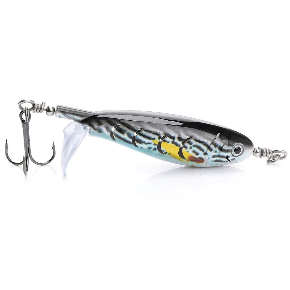 7.5cm long bionic fishing lure for predator species like perch and pike.