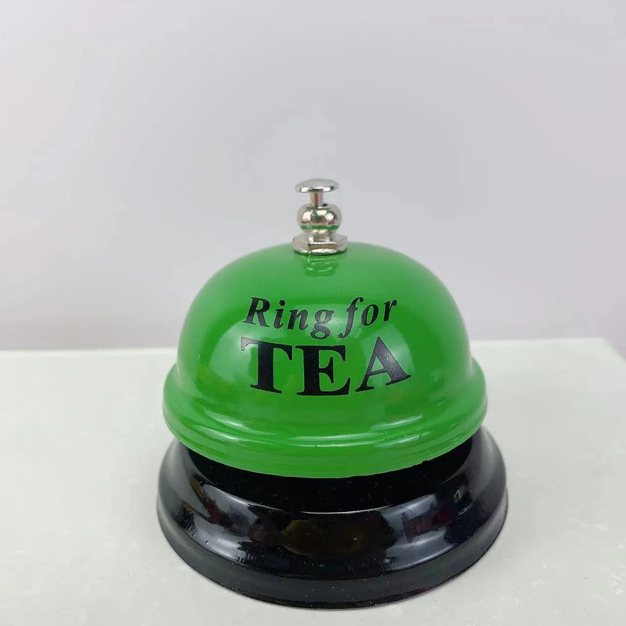 Iron student class game bell and restaurant serving bell available in multiple colours