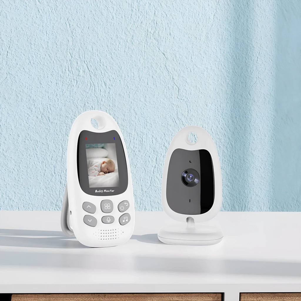 VB610 wireless baby monitor camera with 2.0 inch LCD display and infrared night vision for home care monitoring