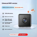 Wireless 360-degree rotating security camera on a stand with HD night vision.