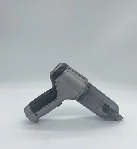 Handheld cordless car and pet vacuum cleaner in brushless gold style, showing compact design.