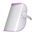 White and purple photon IPL beauty mask device with plug-in power cord