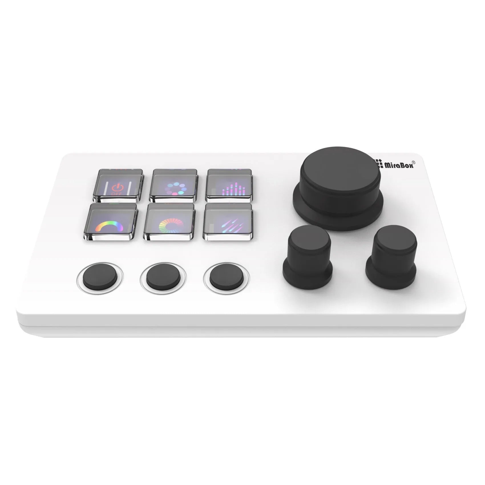 Visual Keyboard N3 black silicone USB numeric keypad with compact design