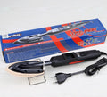 Electronic temperature control hot iron with metal construction and adjustable temperature dial