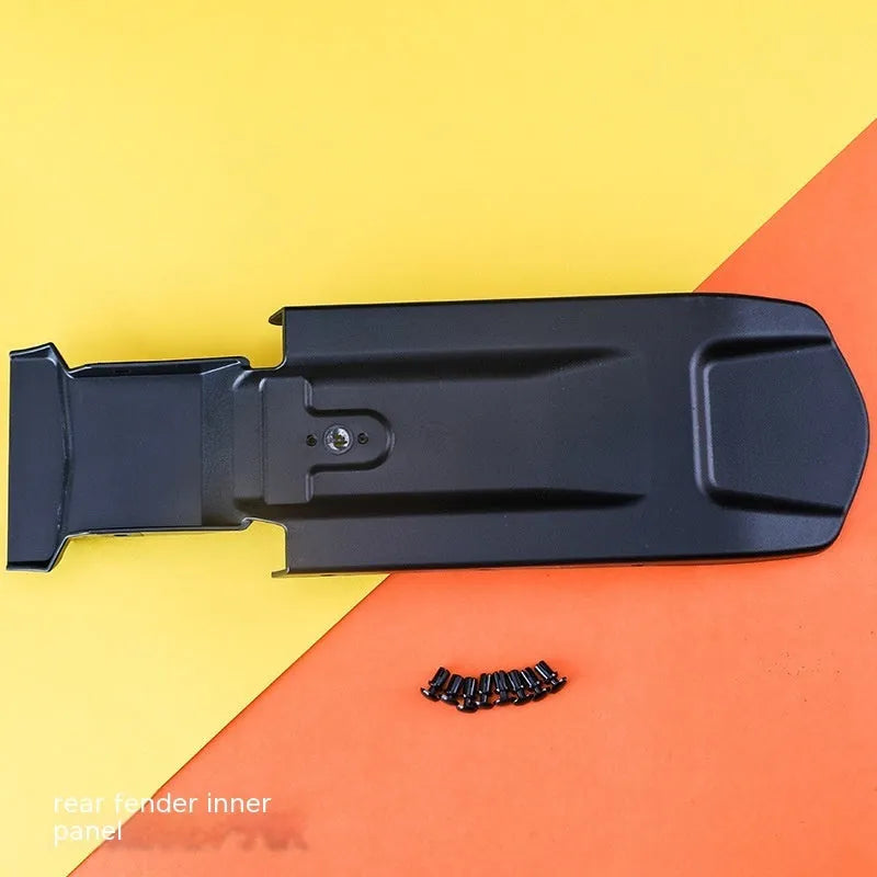 Carbon fibre lengthened rear tail mudguard for Light Bee electric off-road bicycle