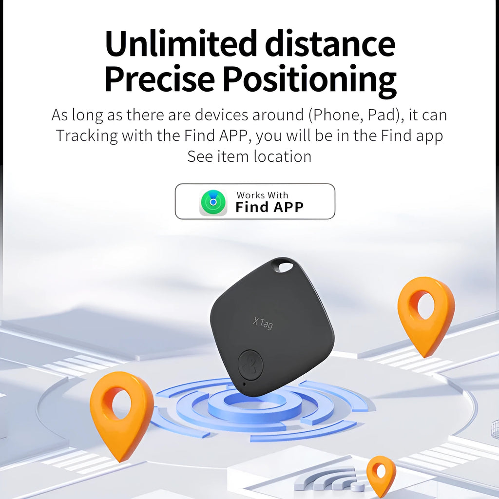 Diamond Global Bluetooth key finder and item tracker device in black, blue, green, pink, or white colours