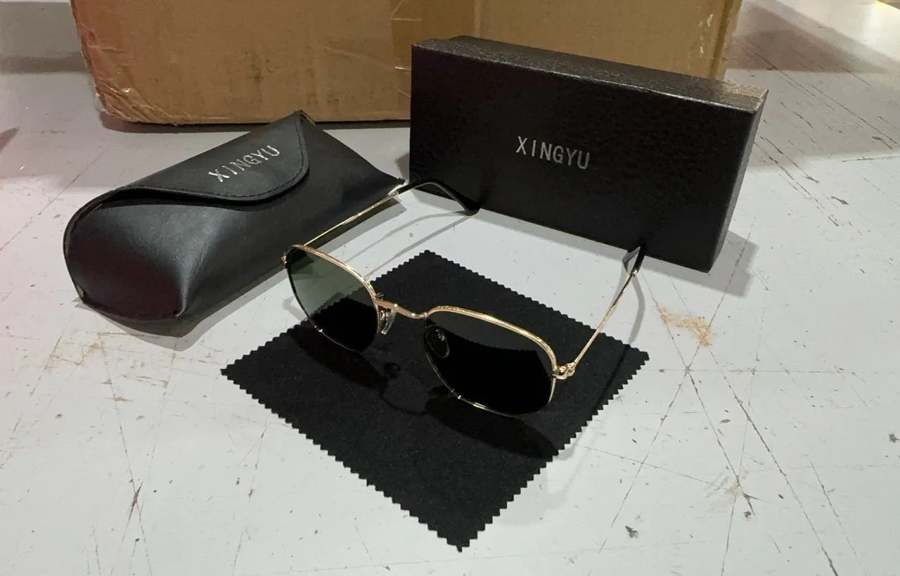 Classic round sunglasses for men in retro style available in multiple colour options